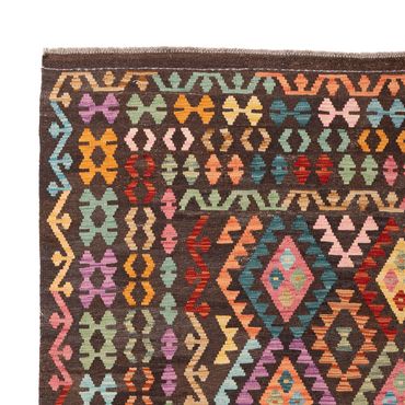 Kelimteppe - Splash - 303 x 210 cm - flerfarget