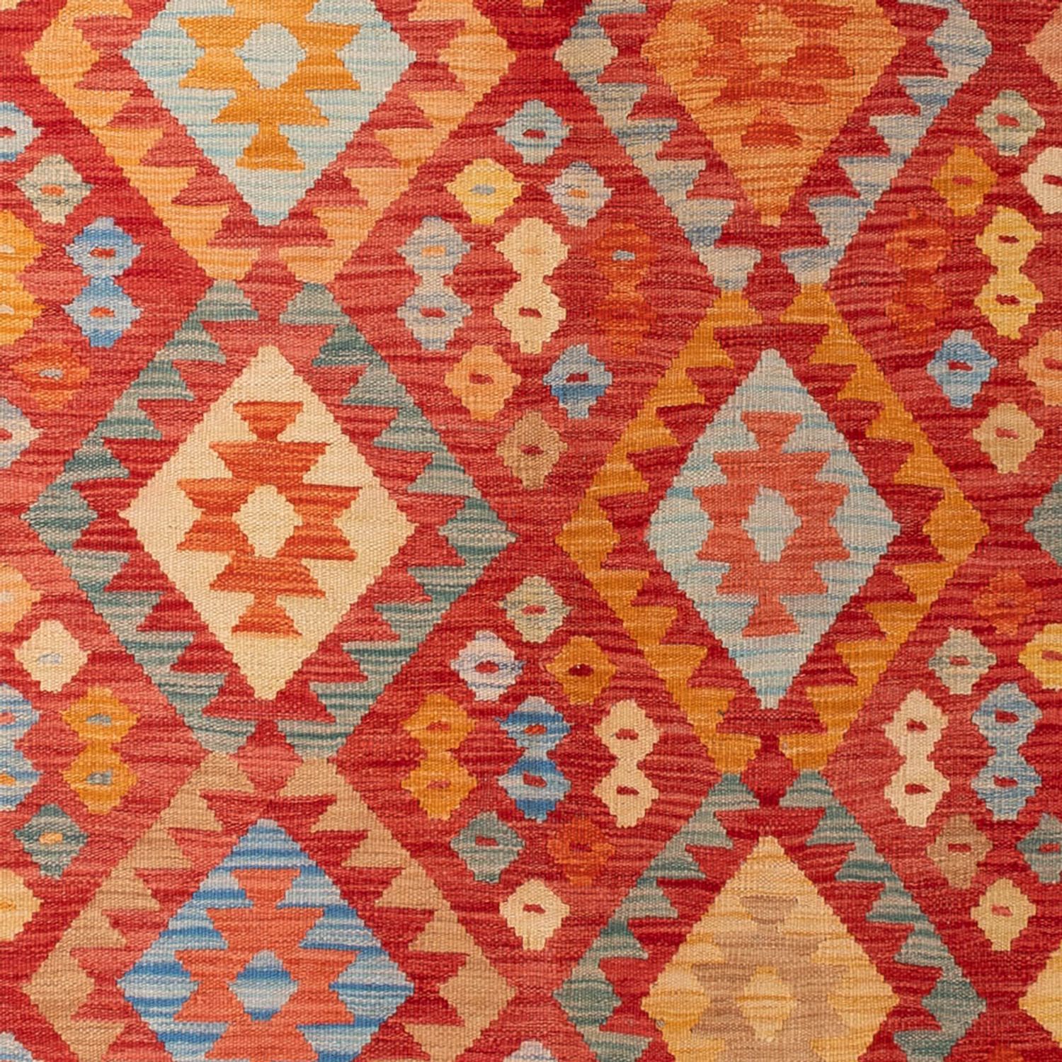 Kelim Rug - Splash - 301 x 193 cm - multicolored
