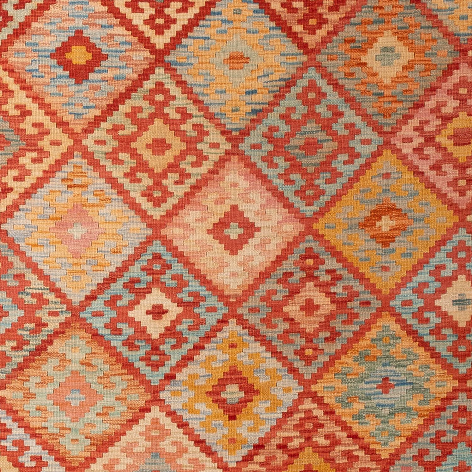 Kelim Rug - Splash - 305 x 207 cm - multicolored