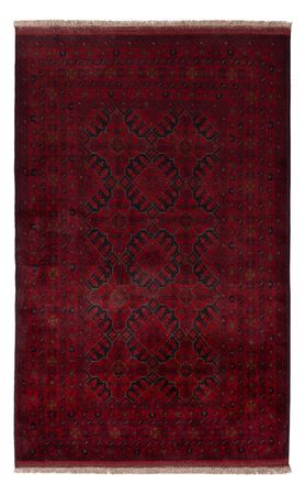 Afghaans tapijt - Kunduz - 201 x 128 cm - donkerrood
