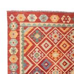 Kelim Rug - Splash - 292 x 206 cm - multicolored