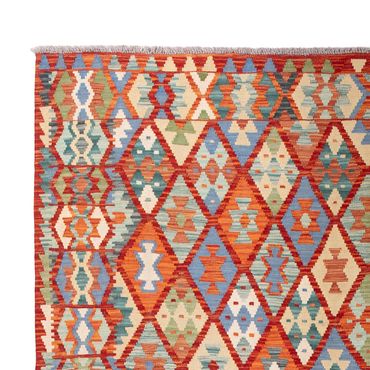 Kelim Rug - Splash - 294 x 213 cm - multicolored