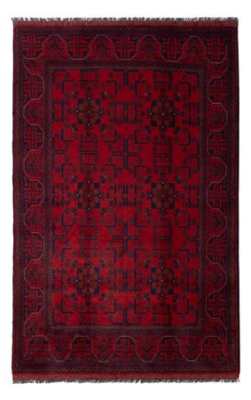 Afghan Rug - Kunduz - 197 x 125 cm - dark red
