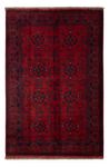 Afghan Rug - Kunduz - 198 x 130 cm - dark red