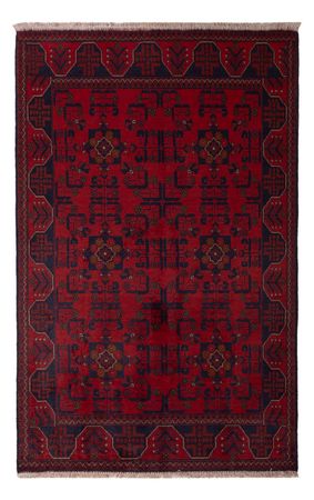 Afghan Rug - Kunduz - 196 x 121 cm - dark red