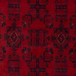 Afghan Rug - Kunduz - 195 x 121 cm - dark red