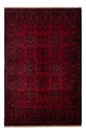 Afghan Rug - Kunduz - 195 x 125 cm - dark red