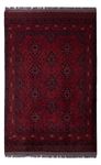 Afghan Rug - Kunduz - 190 x 128 cm - dark red