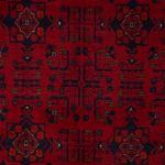 Afghan Rug - Kunduz - 201 x 130 cm - dark red