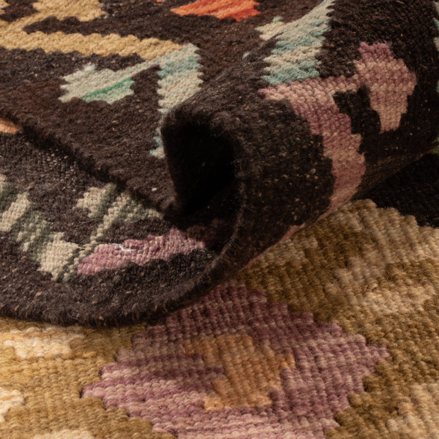 Kelim Rug - Splash - 285 x 207 cm - multicolored