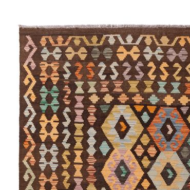 Kelim Rug - Splash - 303 x 200 cm - multicolored