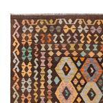 Kelim Rug - Splash - 303 x 200 cm - multicolored