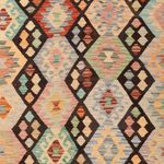 Kelim Rug - Splash - 299 x 198 cm - multicolored
