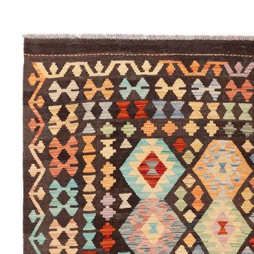 Kelimteppe - Splash - 307 x 199 cm - flerfarget