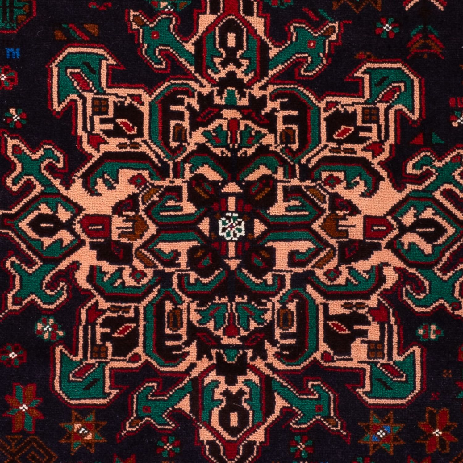 Balúčský koberec - 180 x 105 cm - tmavě modrá