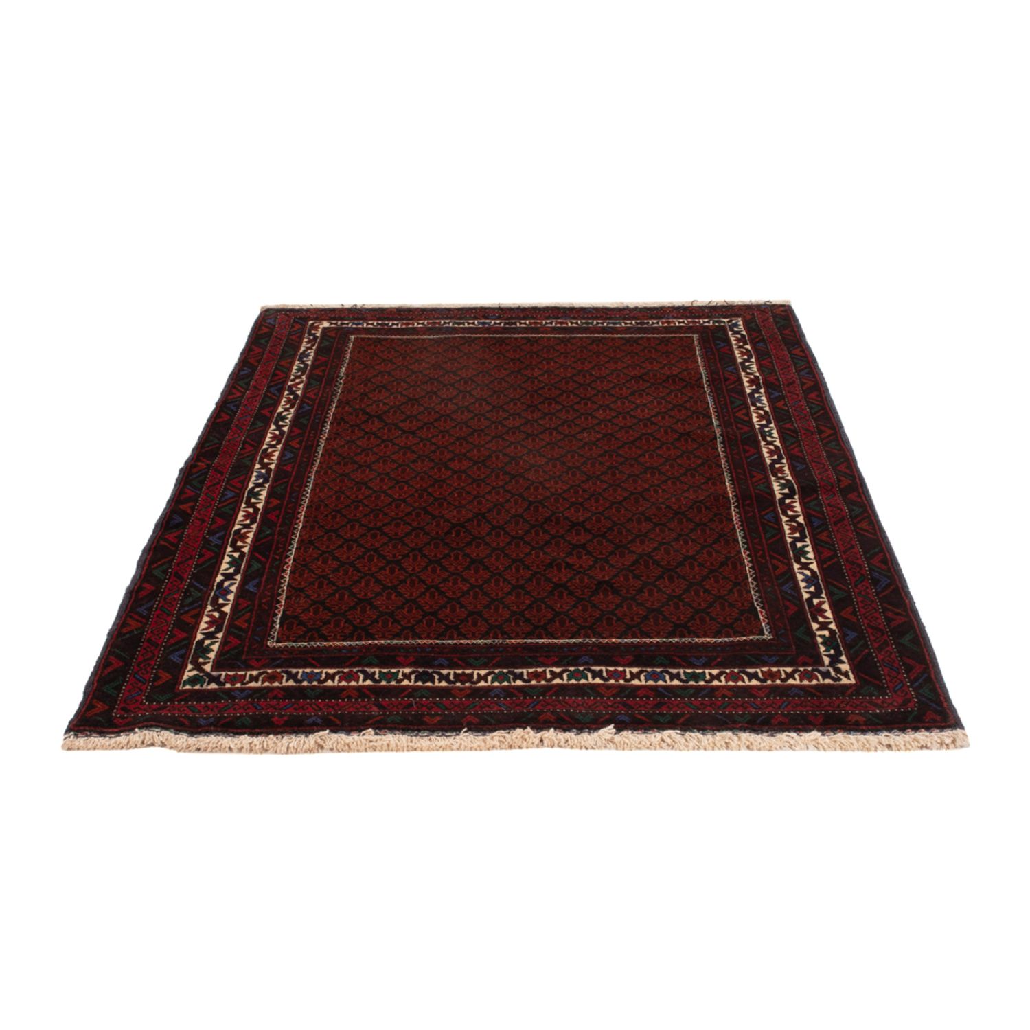 Belutsch Rug - 188 x 123 cm - dark red
