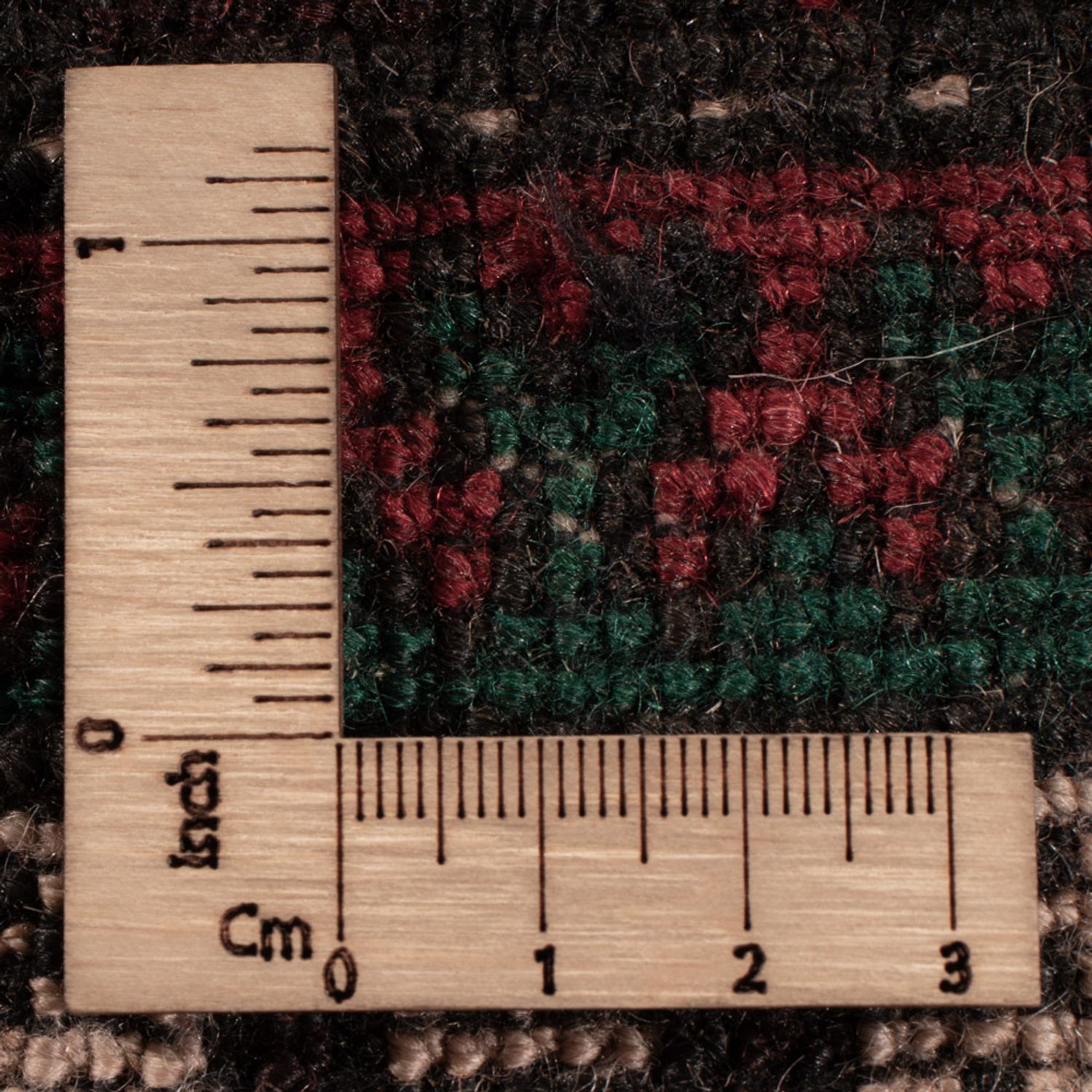 Belutsch Rug - 194 x 123 cm - dark red