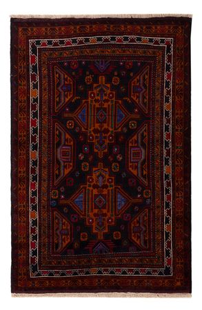 Belutsch Rug - 183 x 123 cm - dark red