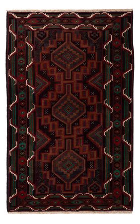 Belutsch Rug - 183 x 114 cm - dark red