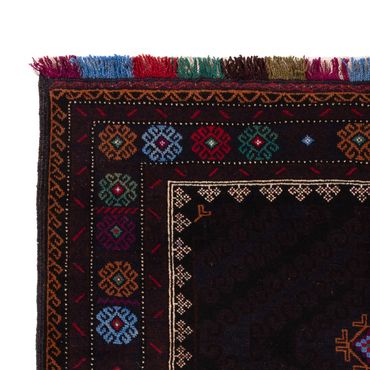 Balutsj-teppe - 195 x 116 cm - mørkeblå