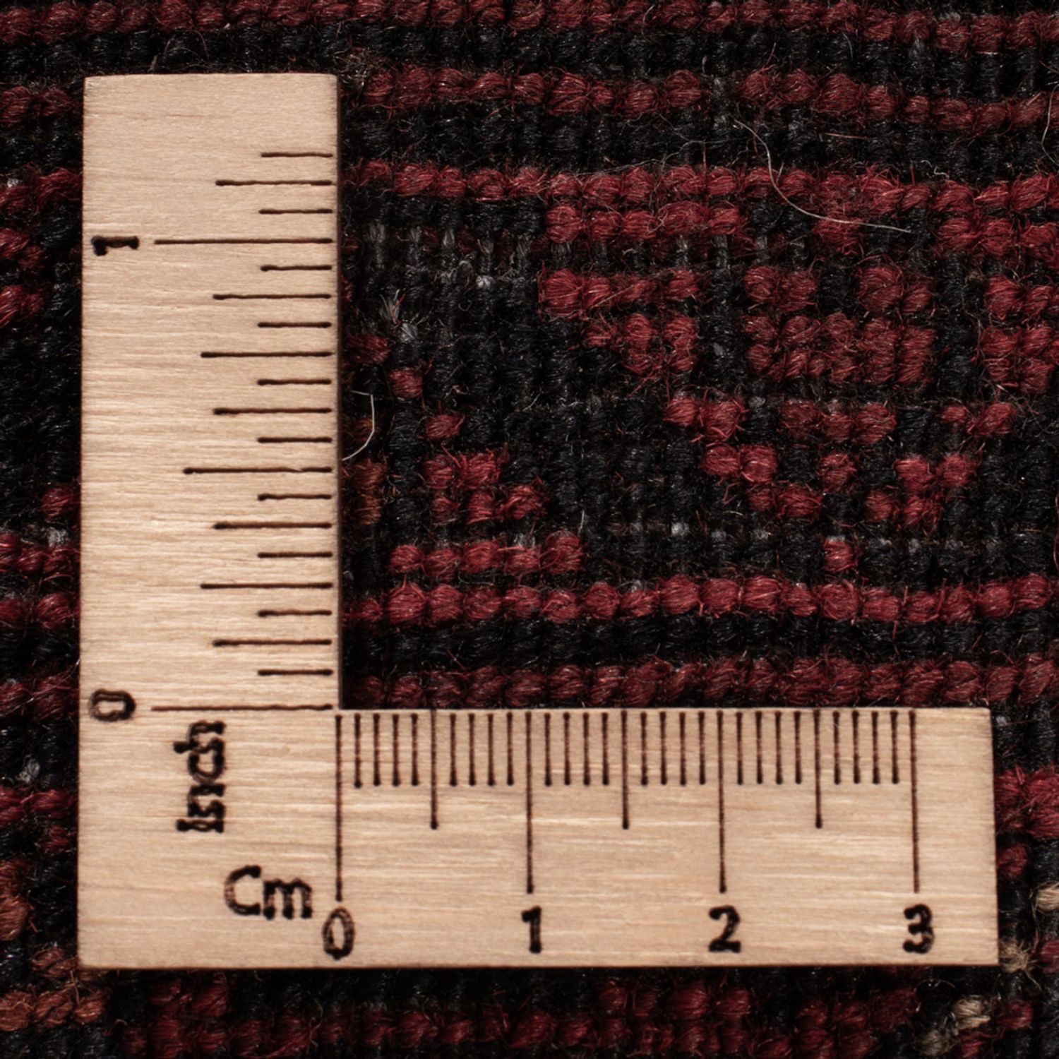 Afghan Rug - Kunduz - 194 x 129 cm - dark red