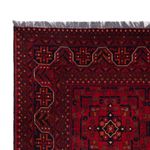 Afghan Rug - Kunduz - 194 x 129 cm - dark red