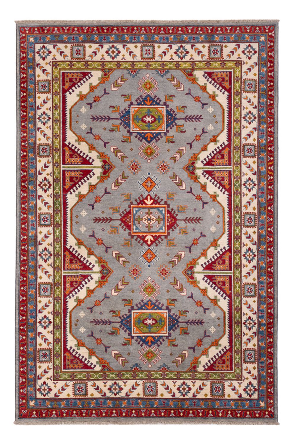 Zieglerův koberec - Kazak - 298 x 200 cm - světle modrá