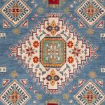 Zieglerův koberec - Kazak - 300 x 198 cm - modrá