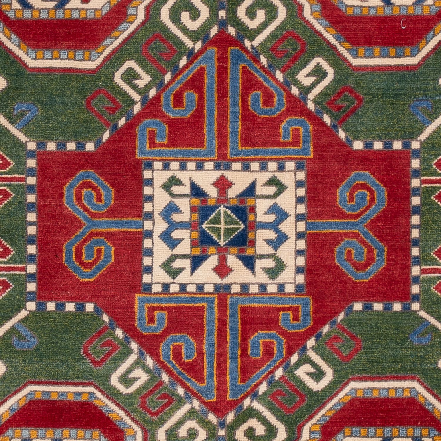 Dywan Ziegler - Kazak - 298 x 210 cm - zielona