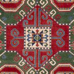 Dywan Ziegler - Kazak - 298 x 210 cm - zielona