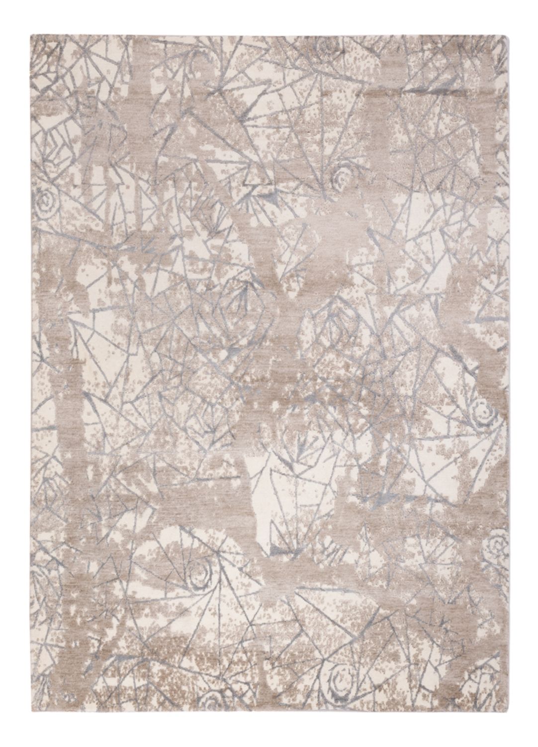 Designer Rug - 245 x 175 cm - light grey