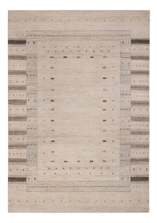 Gabbeh Rug - Loribaft Indus - 246 x 176 cm - light beige