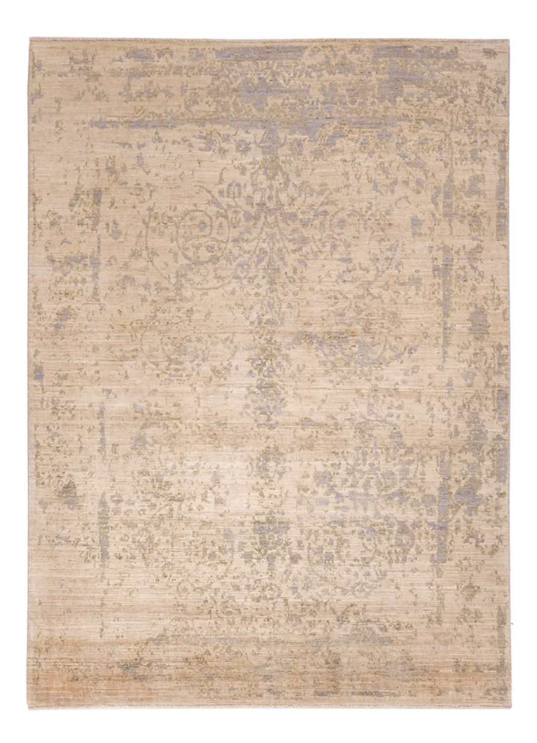 Designerski dywan - 241 x 174 cm - beżowy