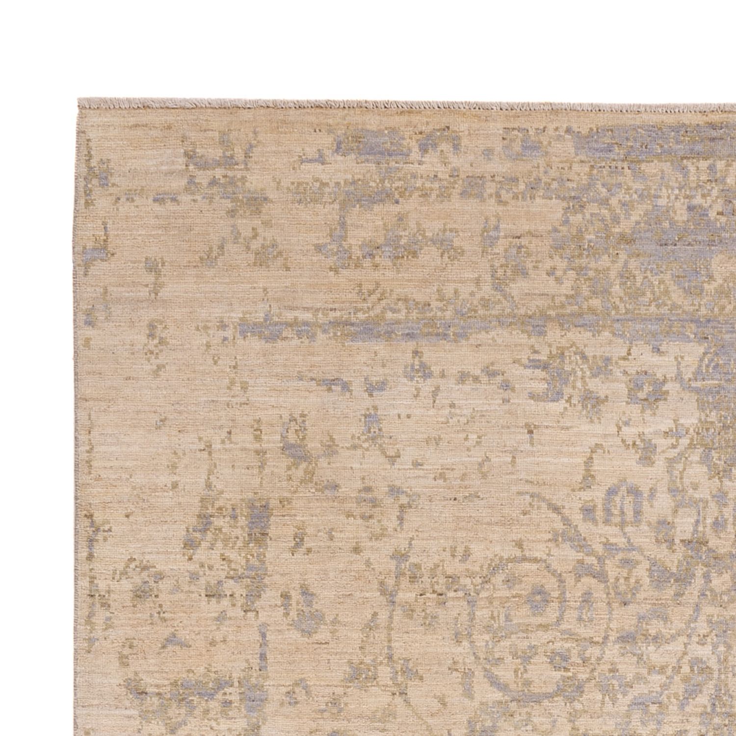 Designerski dywan - 241 x 174 cm - beżowy