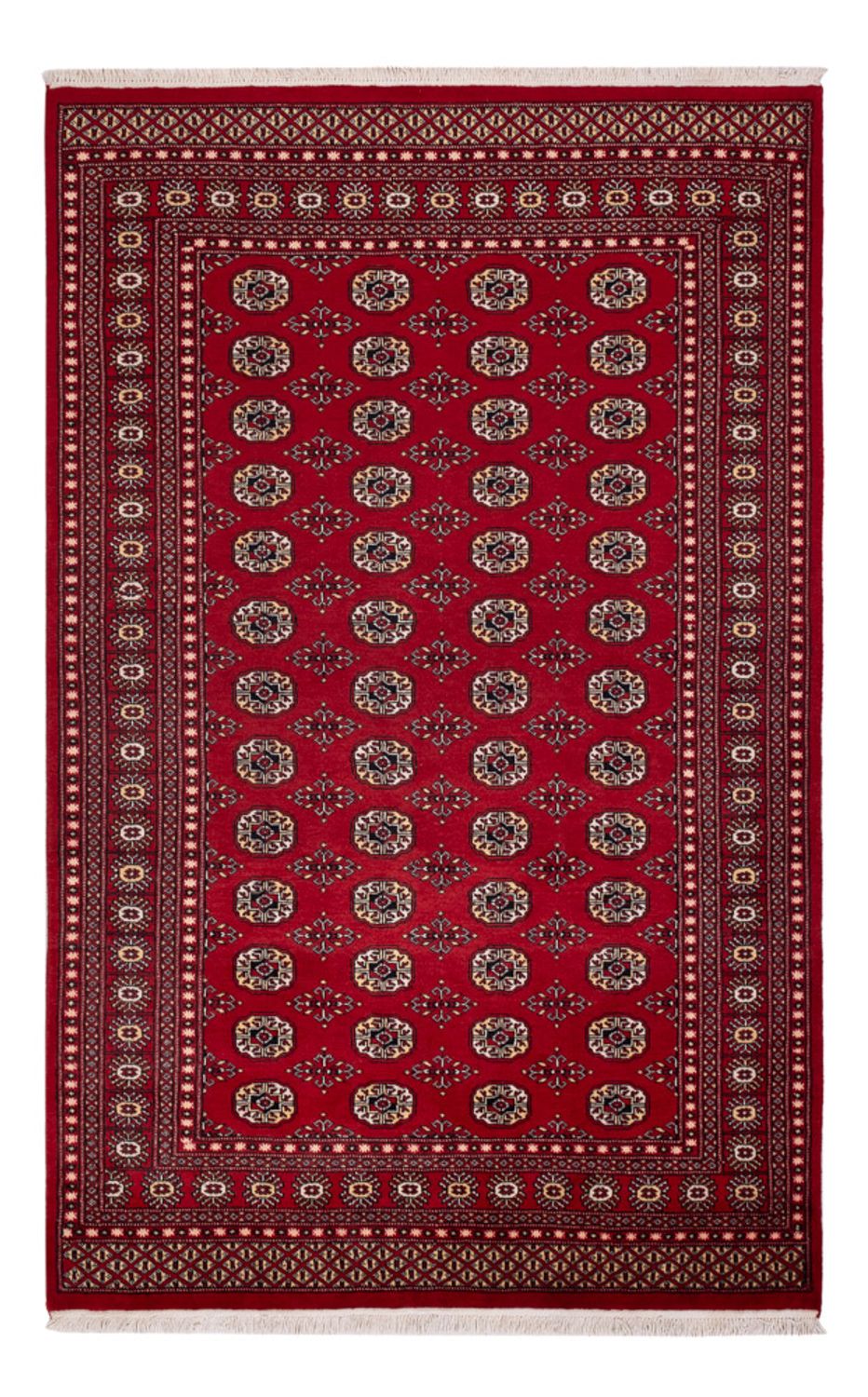 Pákistánský koberec - 256 x 167 cm - červená