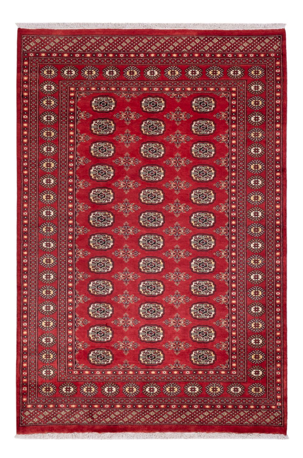 Dywan pakistański - 237 x 158 cm - czerwony