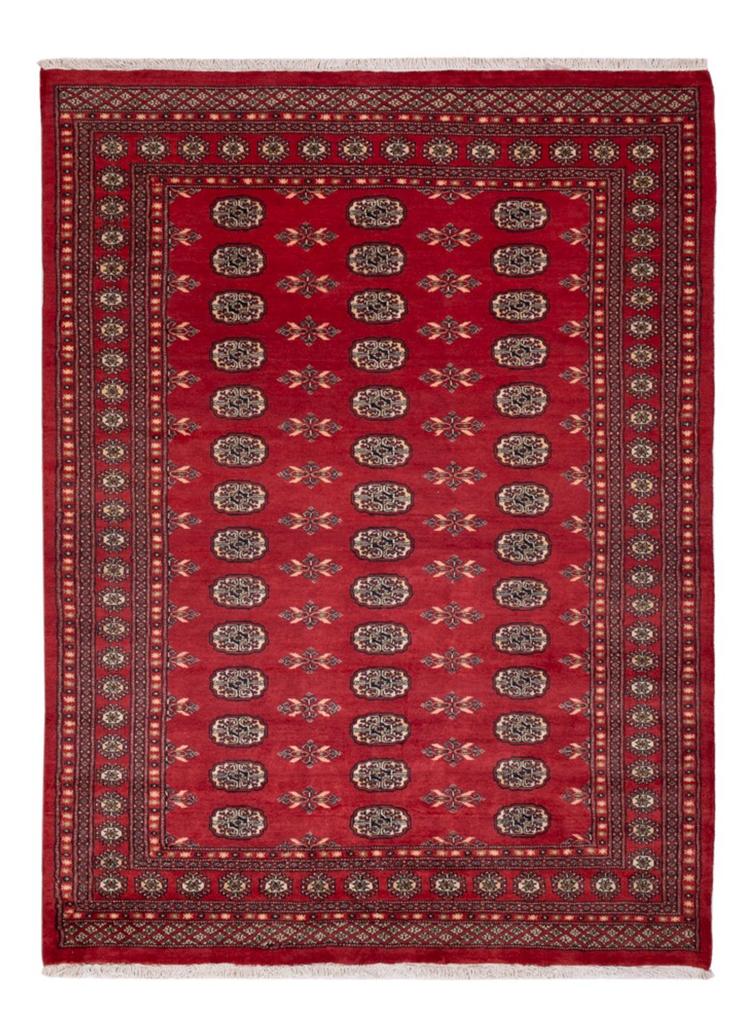 Pákistánský koberec - 231 x 172 cm - červená
