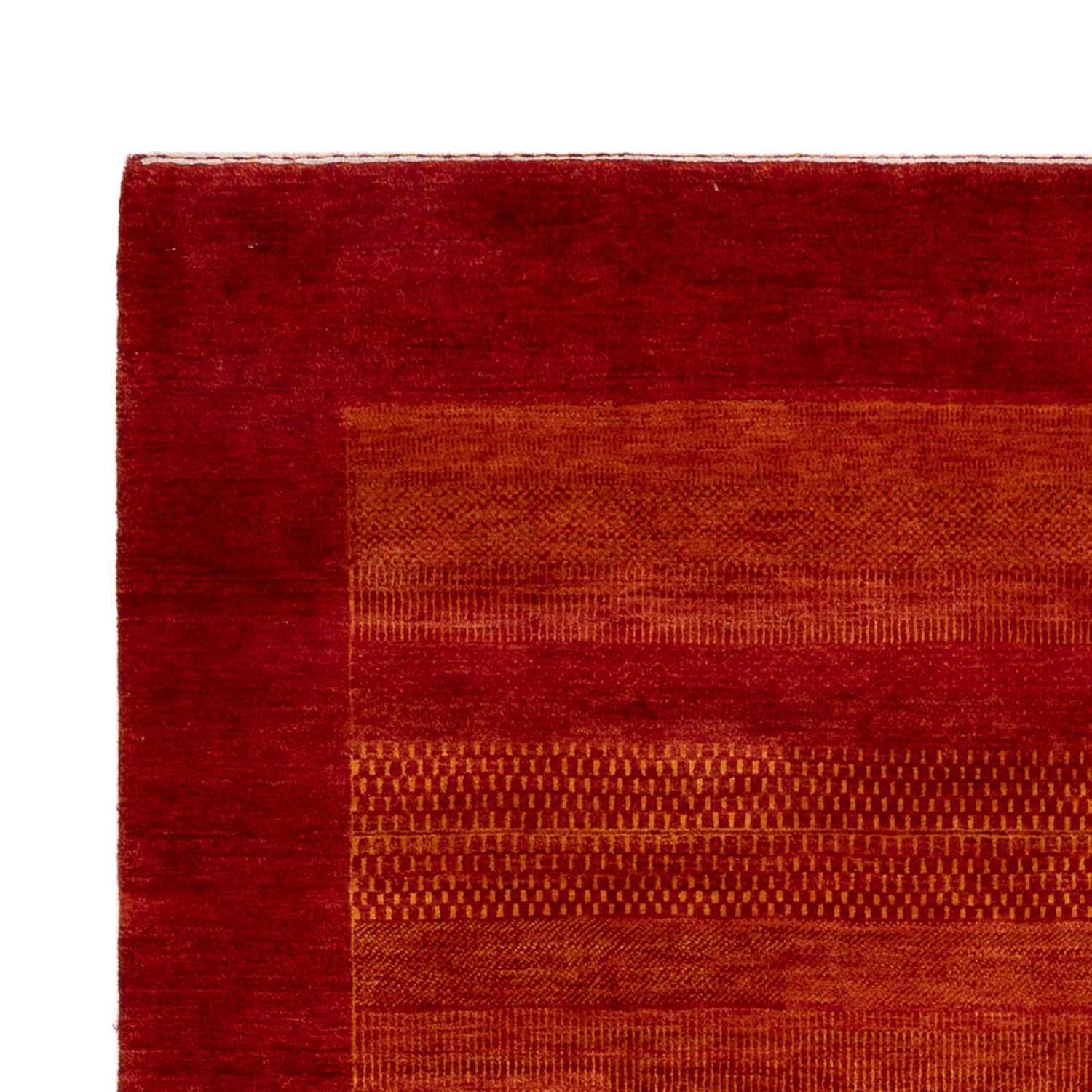 Dywan Gabbeh - Loribaft Indus - 249 x 174 cm - czerwony