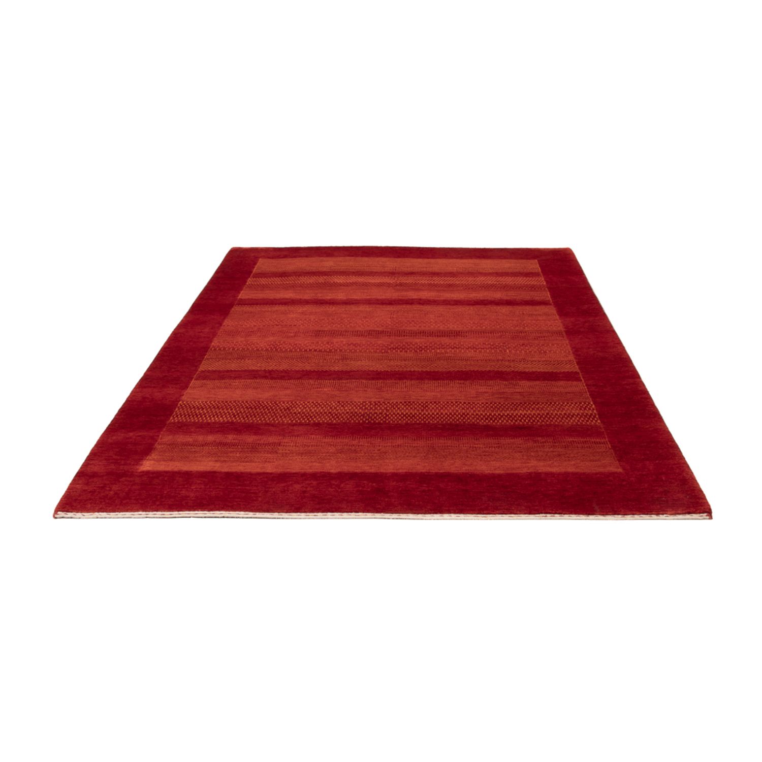 Dywan Gabbeh - Loribaft Indus - 249 x 174 cm - czerwony
