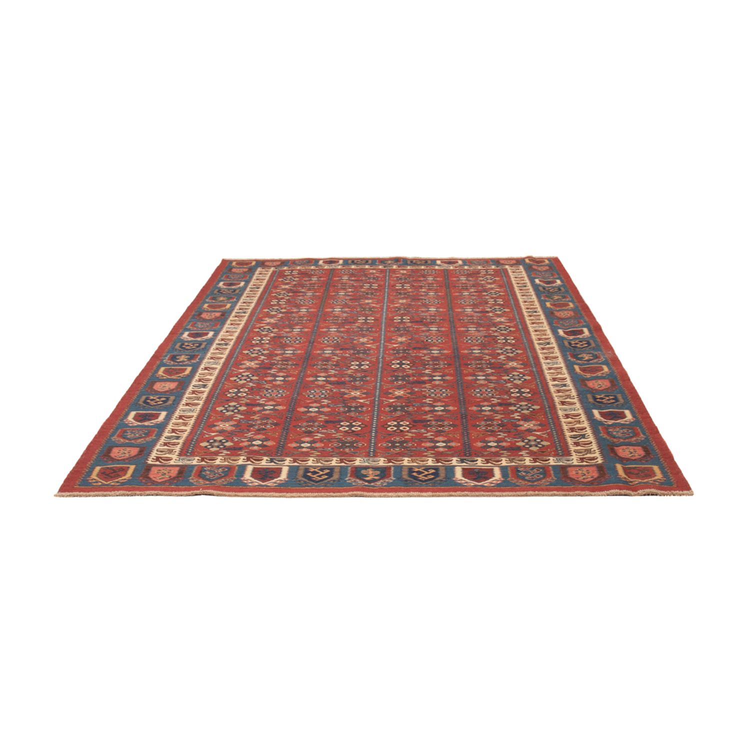 Kelim Rug - Oriental - Soumak - 229 x 175 cm - rust
