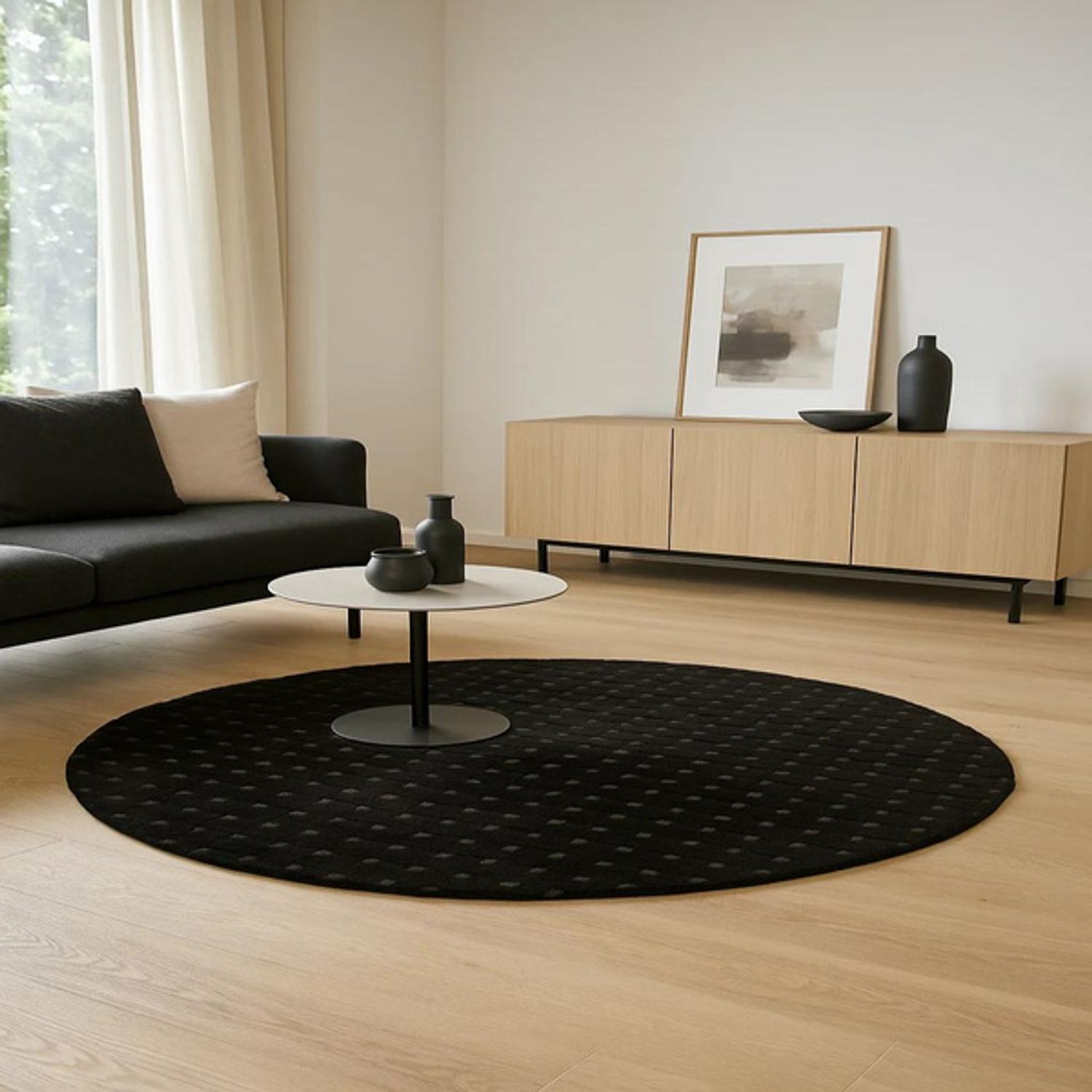Wool Rug - AstroAura - round