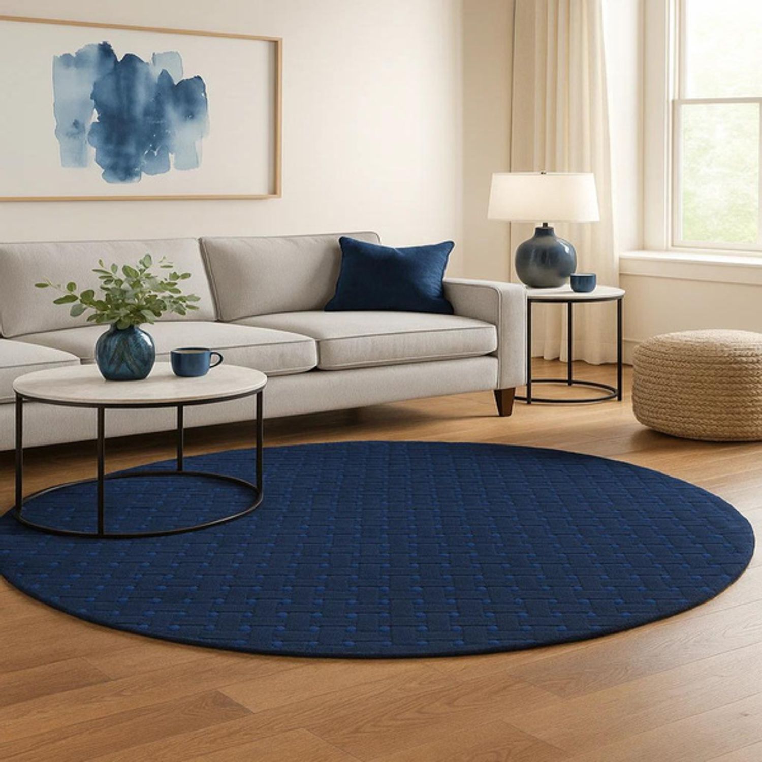 Wool Rug - AstroAura - round