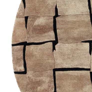 Designerski dywan - LunarLuxe - okrągły