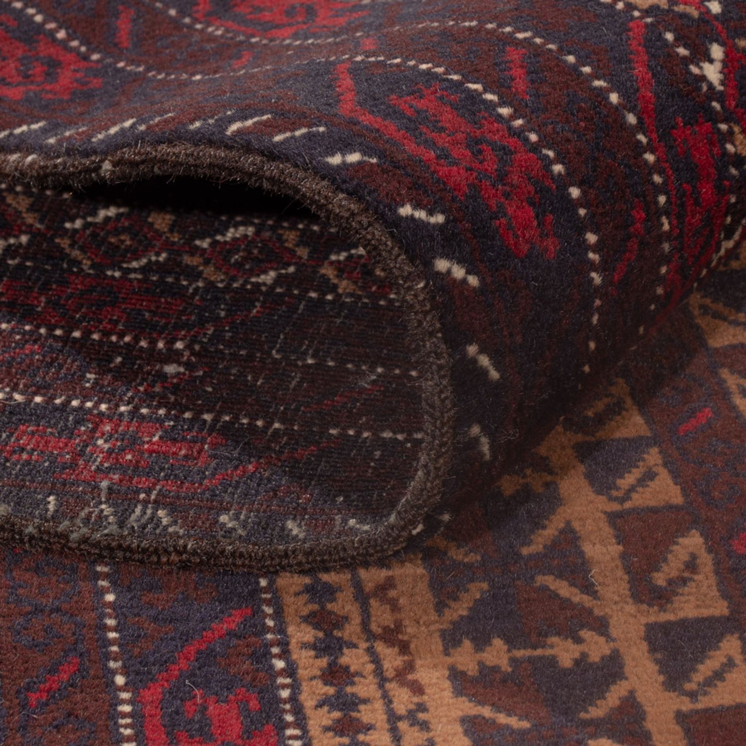 Balutsj-teppe - 155 x 90 cm - flerfarget