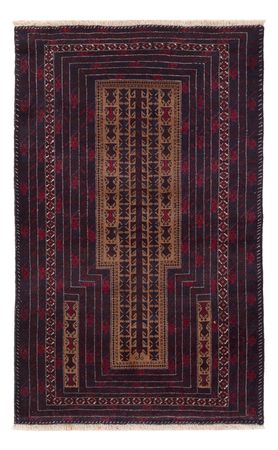 Balutsj-teppe - 155 x 90 cm - flerfarget