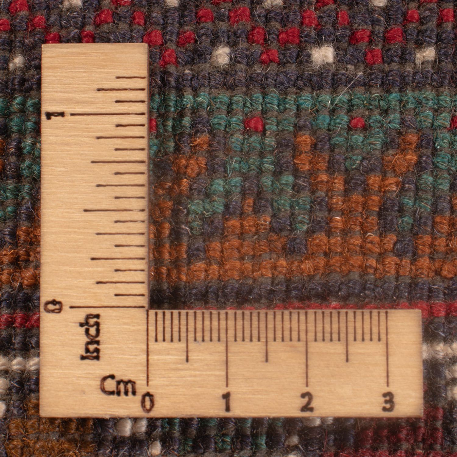 Balutsj-teppe - 140 x 90 cm - rust