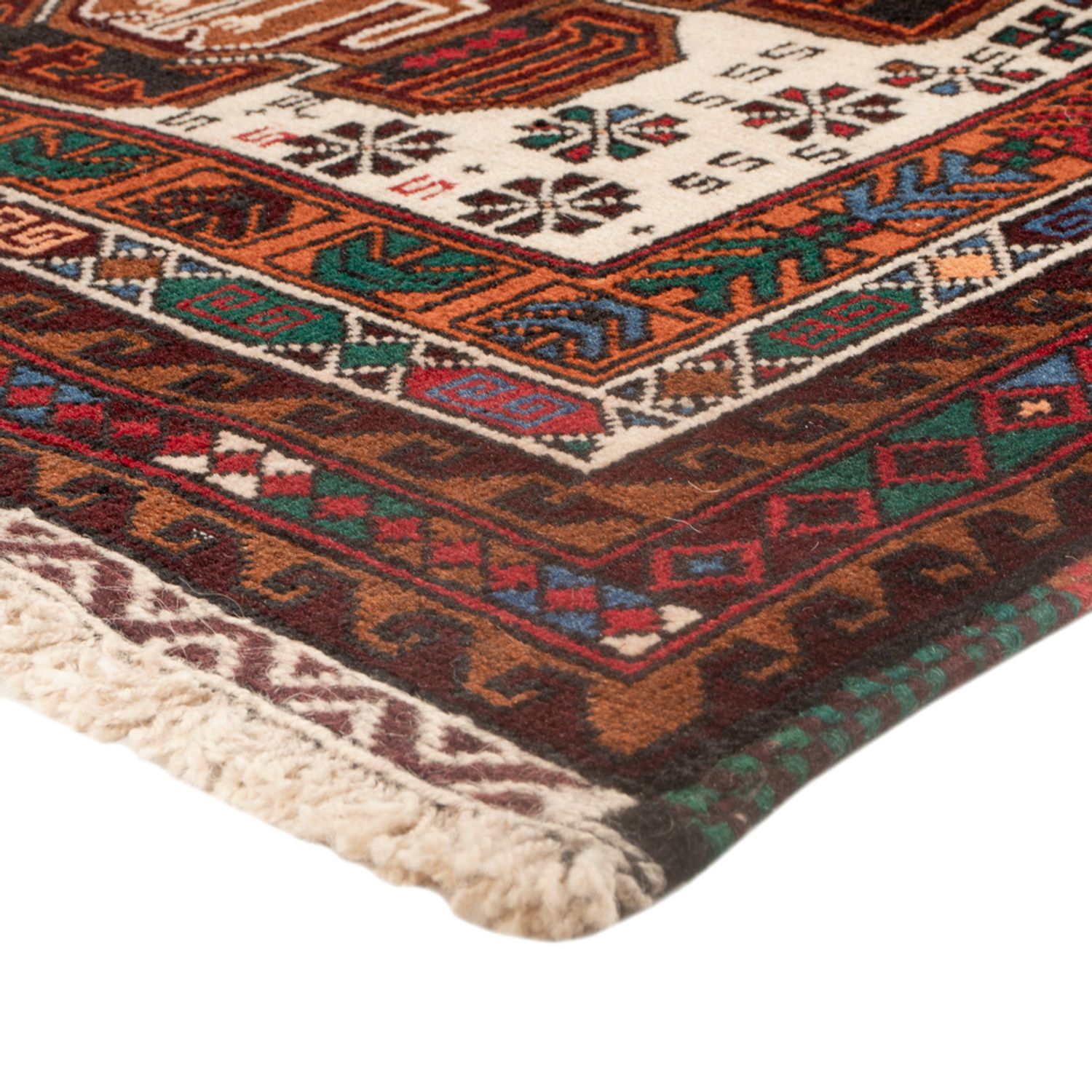 Balúčský koberec - 140 x 90 cm - krémová