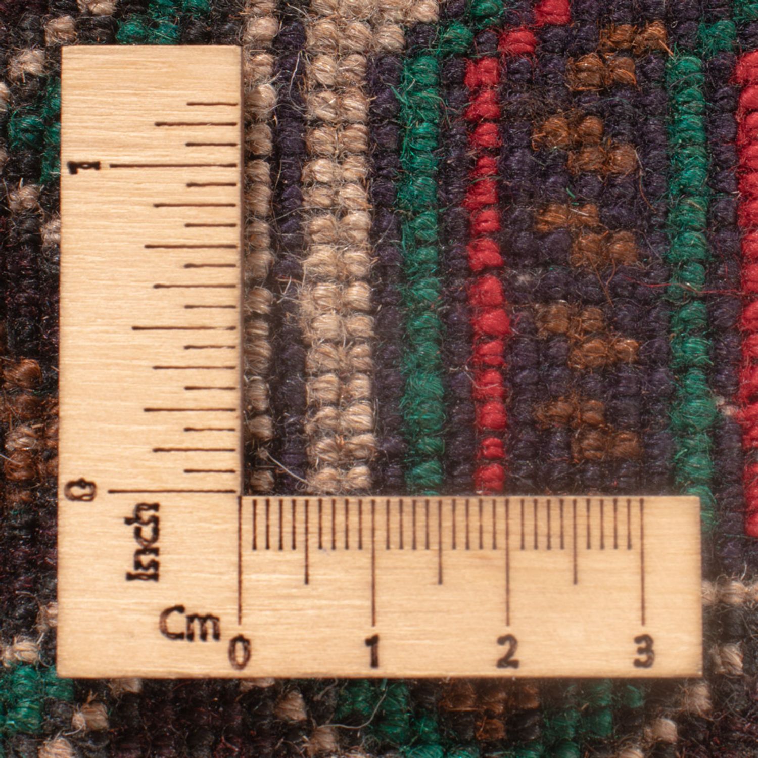 Balutsj-teppe - 140 x 90 cm - flerfarget