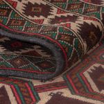 Balutsj-teppe - 140 x 90 cm - flerfarget