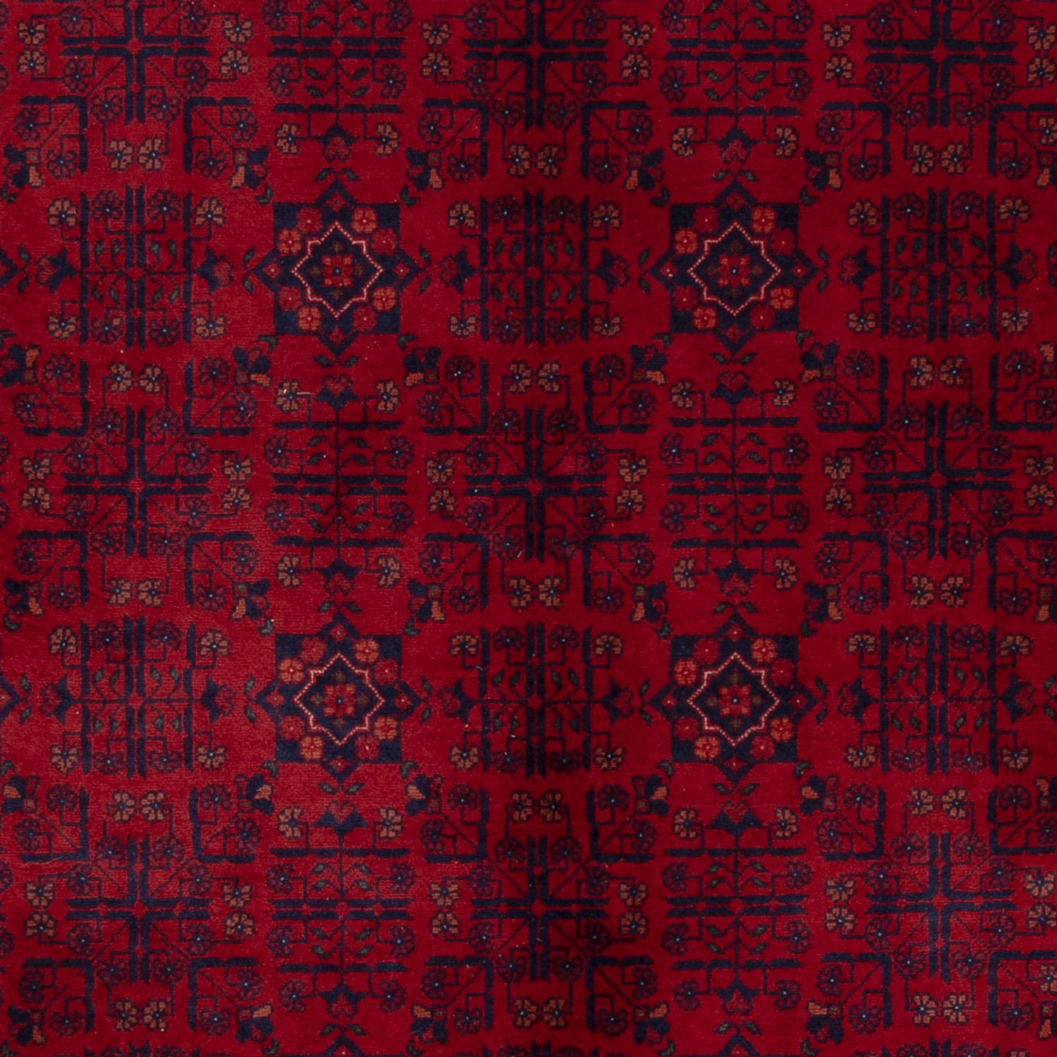Afghan Rug - Royal - 242 x 172 cm - red